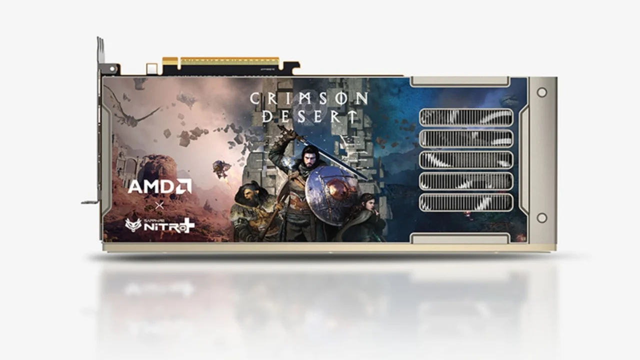 معرفی نسخه ویژه Radeon RX 9070 XT NITRO+ Crimson Desert Edition توسط Sapphire