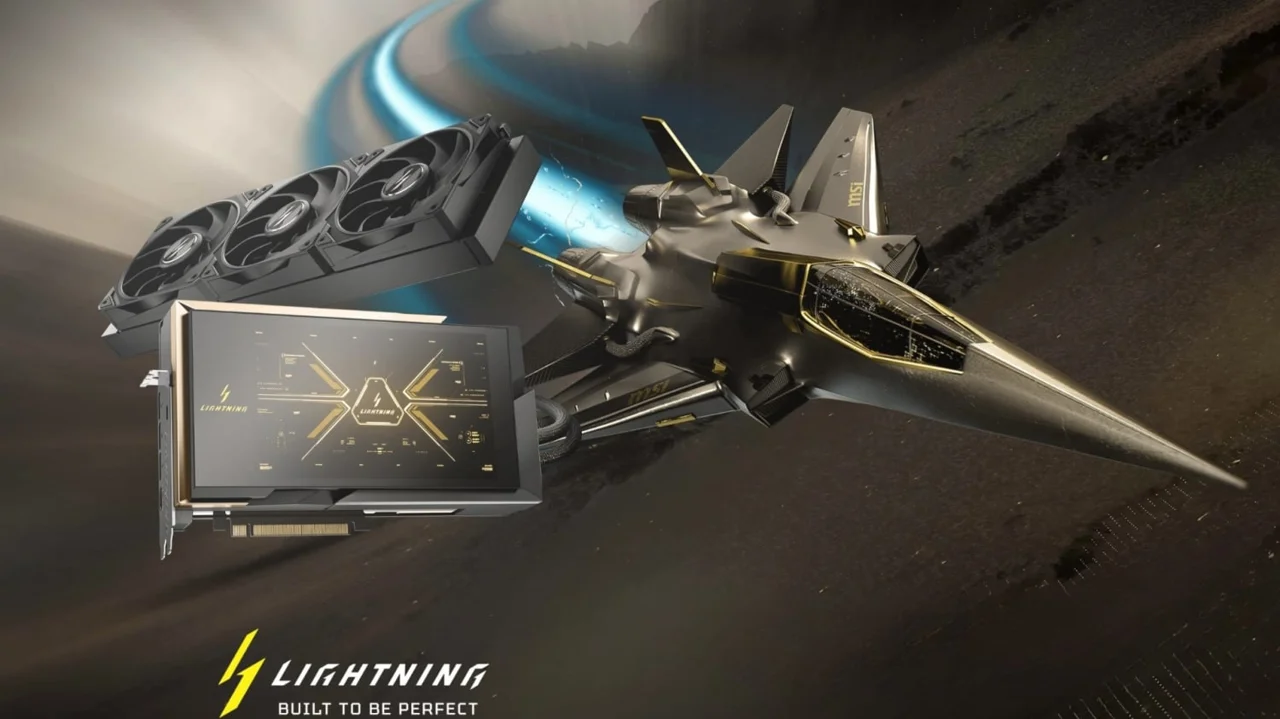 عرضه کارت گرافیک جدید GeForce RTX 5090 32G LIGHTNING Z از کمپانی MSI